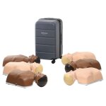 Pack mannequins de secourisme new little anne qcpr avec valise