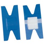 Pansements articulaires bleus dtectables