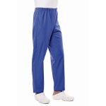 Pantalon mdical mixte bleu pour bloc opratoire pliki