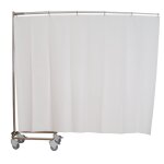 Paravent t�lescopique mural ou sur roulettes