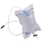 Poche � urine non st�rile colvax 2 l avec valve et robinet