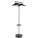 Porte - manteau sur pied avec porte - parapluie