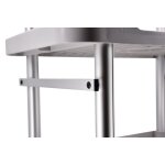Rails universels pour gu�ridon m�dical en abs