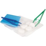 Set de soins strile avec champ et tampons