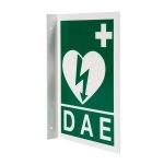 Signal�tique d�fibrillateur 3d ou drapeau