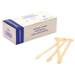 Spatules d'ayres en bois non striles