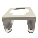 Support de fixation en inox pour collecteurs dasri