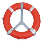 Support mural en acier pour bou�e couronne