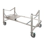 Support roulant pliable pour brancards