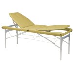 Table de massage pliante en aluminium avec trou visage