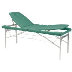 Table de massage pliante en aluminium avec trou visage