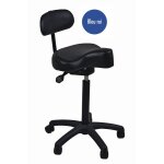 Tabouret assis - debout basculant avec grand pommeau