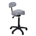 Tabouret assis - debout basculant avec grand pommeau