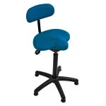 Tabouret assis - debout basculant avec petit pommeau