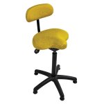 Tabouret assis - debout basculant avec petit pommeau