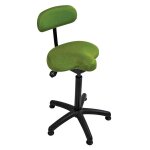 Tabouret assis - debout basculant avec petit pommeau