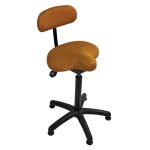 Tabouret assis - debout basculant avec petit pommeau