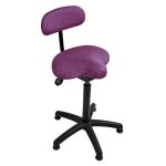 Tabouret assis - debout basculant avec petit pommeau