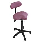 Tabouret assis - debout basculant avec petit pommeau