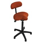 Tabouret assis - debout basculant avec petit pommeau