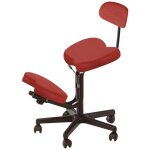 Tabouret assis - genoux avec dossier