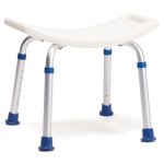 Tabouret de douche avec poignes