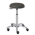 Tabouret rglable  roulettes base alu carina mdical
