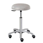 Tabouret rglable  roulettes base alu carina mdical