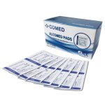 Tampons d'alcool 70% alcomed pads