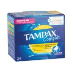 Tampons tampax compak avec applicateur