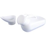 Urinal avec bouchon unisexe