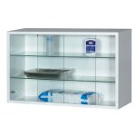 Vitrine mdicale murale  portes coulissantes