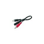 Adaptateur jack 3. 5 vers 2xrcam femelle / mâle - 0. 2m Adaptateur jack 3. 5 vers 2xrcam femelle / mâle - 0. 2m
