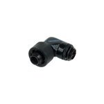 Alphacool hf 16 / 10 screw - on nozzle 90� rotatable g1 / 4 black