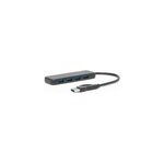 Bluestork hub usb - a / usb - c / 4 ports usb / noir