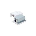 Boitier mural cat6 - 1 rj45 blind