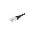 Cable reseau cat. 6 f / utp noir - 3m