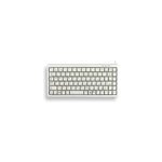 Cherry g84 - 4100 compact keyboard clavier filaire miniature, usb / ps2, gris clair, azerty - fr