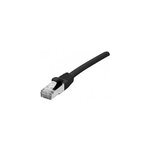 Dexlan cable cat. 6a s / ftp ls0h noir snagless - 0. 5m