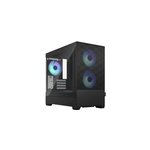 Fractal design pop mini air tg rgb black - mt / sans alim / matx