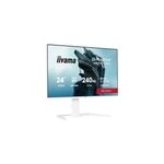 Iiyama 24 ; fhd / 240hz / fast ips / 0. 3ms / pivot / g - sync / blanc