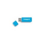 Integral usb flash drive neon 32gb blue