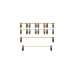 Keychron kit de stabilisateur plaqu or - pcb mounted