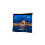 Kimex international ecran de projection motoris� 2. 0x1. 5m 4:3