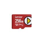 Lexar microsdxc 256g class10 u3 v30 a2 lmsplay256g - bnsng