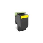 Lexmark - jaune - 80c2hye