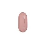 Logitech pebble mouse 2 m350s tonal rose
