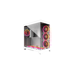 M. red crystal sea blanc - mt / sans alim / atx