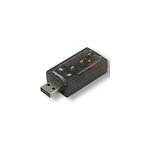 Mcl samar mini carte son usb surrond 7. 1 entree / sortie jack