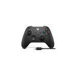 Microsoft manette xbox sans fil - noir + câble usb - c Microsoft manette xbox sans fil - noir + câble usb - c